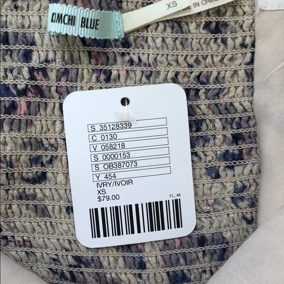 New With Tags Urban Outfitters Floral Dress XS - Picture 4 of 4